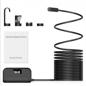 Caméra d'inspection de l'endoscope sans fil, résolutions 2 millions de HD, longueur focale de 197 pouces, batterie 2600 mAh, IP68 étanche 11.5ft